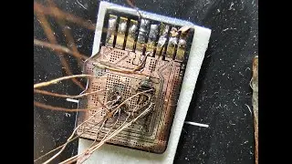 Lutowanie dwuwarstwowe - odzyskanie danych z karty mSD Platinet 32GB