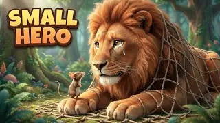 शेर और चूहा | Lion and the Mouse in Hindi | Moral Story | Kids Kahani | Fairy Tales | Panchtantra
