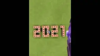 Goodbye 2021 Welcome 2022 (minecraft)
