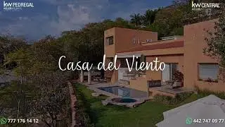 Casa del Viento | Residencia de lujo en Morelos con vista al campo de golf y monta&ntilde;as