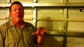 Tampa Home Inspector presents Garage Door Opening  Protection