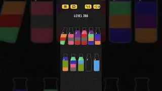 Soda Sort Puzzle Level 390 Walkthrough Solution Android/iOS