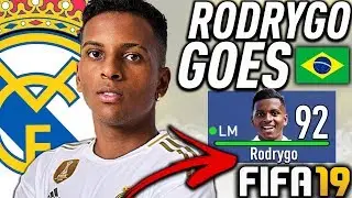 RODRYGO GOES AT REAL MADRID IN FIFA 19 CAREER MODE!!! FIFA 19 Growth Test