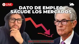 REPORTE DE EMPLEO EN EE.UU🚨 El dato que sacude Bitcoin y los mercados | An&aacute;lisis EN VIVO