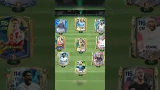 116 OVR Done as F2P | FC Mobile | #shorts #fcmobile #116 #f2p