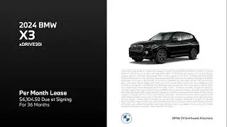 BMW X3 10/10/2024 4414518