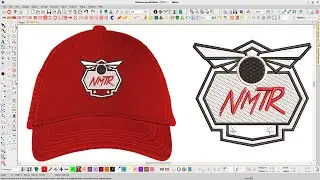 NMTR Letter Embroidery logo for Cap