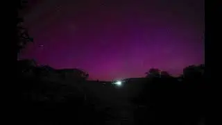 Aurora Australis from the Tallaganda Wilderness