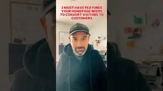 3 must have features your homepage needs To convert visitors to Customers #businesstips #business