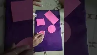 shapes with cardboard...