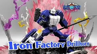 Iron Factory IF EX-70 Legends Drill of Amduscias Review. (AKA Drillhorn)