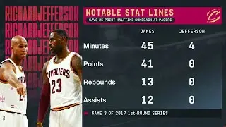 'You wasn't cutting it!' 🤣 Perk roasts RJ's Cavs stat line in 2017 first round | NBA Today