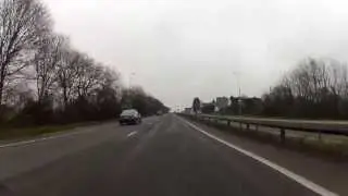 Straight-lining a roundabout