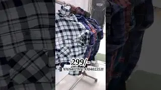 Only RS:- 299/-💥 Check Shirts || Office Wear shirt #shorts #kingchoice70 #formal #check #shirts
