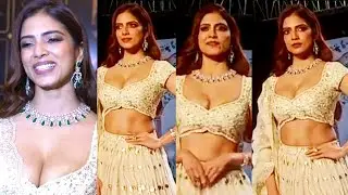 Malavika Mohanan GLAMOROUS Ramp Walk Visuals - Hyderabad Times Fashion Week 2024 #MalavikaMohanan