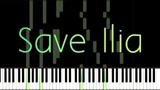 The Legend of Zelda:Twilight Princess -Save Ilia Piano Tutorial