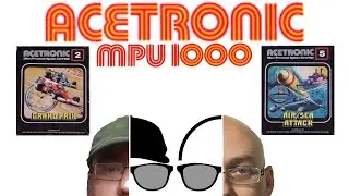 Acetronics MPU 1000 Console - Air Sea Attack & Grand Prix - ARG Presents 206