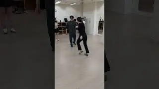 0114 搖擺練習生 Jill & Freddy 示範kick ball change 2