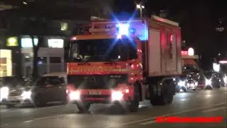 VuKW VUD Polizei + WLF AB - Dekon Feuerwehr Hamburg