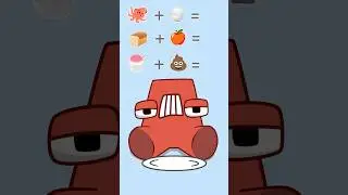 Mixing Food Emojis Mukbang - Alphabet lore A
