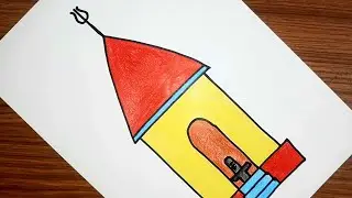 How to draw a TEMPLE so easy way | Temple drawing for kids |