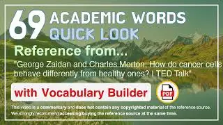 69 Academic Words Quick Look Ref from 