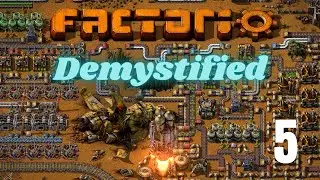 Evolution & Early Combat | Factorio 1.1 Tutorial for New Players #5