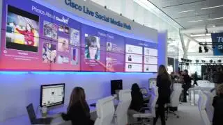 Social Media Hub at Cisco Live San Francisco 2014