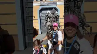 Megatron ROASTED Me at Universal Studios Hollywood! 🤯😂 (Transformers Ride Meet & Greet) #megatron