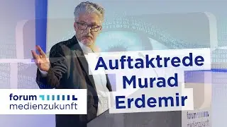 Auftaktrede von Murad Erdemir mit Grußwort von Staatssekretär Benedikt Kuhn