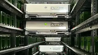 Automatic Storaging System from Knapp with 40 Shuttles, available 2023
