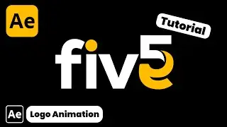 Custom Logo Animation in After Effect #motiongraphics #aftereffects #youtubetutorial #logoanimation