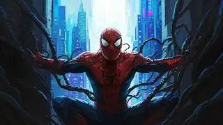Cinematic exploration of the most scenic views in Spider-Man 2 city