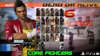DEAD OR ALIVE 6: Core Fighters | Diego | Arcade Playthrough
