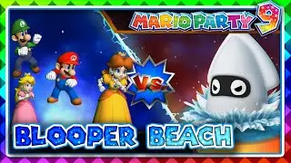 Mario Party 9 - Blooper Beach (4 Player)
