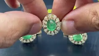 Qızıl kamplekt ideal brilliant qaşlarla 750 əyyar #qizil #jewellery #gold #grandjewellery