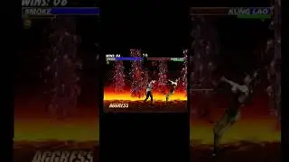 Mortal Kombat Trilogy : Smoke #retro #games #retrogaming #mktrilogy #mortalkombattrilogy #psx