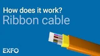 Ribbon Cable - EXFO animated glossary of Fiber Optics