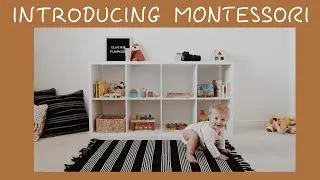 setting up a montessori playroom & our favorite toys//starting montessori w/10 month old