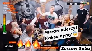 Amateusz Ferrari Uderzył dawida koksa spina youtube shore 4 5 dzień dymy 🔥