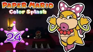 Paper Mario Color Splash #24 Wendy und der gro&szlig;e Lila Farbstern