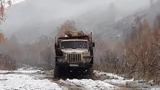 Поездка за дровами. Урал-5557