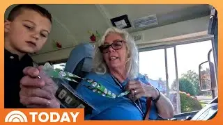 School Bus Driver Inspires Student Grieving His Grandpa