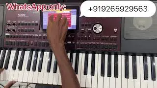 KORG Pa700 Indian styles.