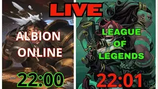 ALBION ONLINE - LEAGUE OF LEGENDS - SIM, SOU BOM EM TUDO - E AINDA SOU FALIDU