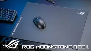 ROG Moonstone Ace L | Swift Swipes. Smooth Snipes. | ROG