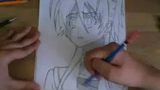 Drawing Rei Miyamoto HOTD