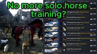 Новая система уровней ездовых животных &mdash; это усиление или ослабление? #bdo