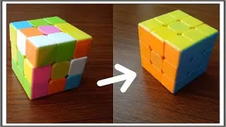 Rubik's cube 3*3 solving  | ርዩቢክ ጌም መስራት/ Subscribe
