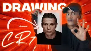 Cristiano Ronaldo Drawing Comes Alive with Color Pencils | @cristiano @IShowSpeed
